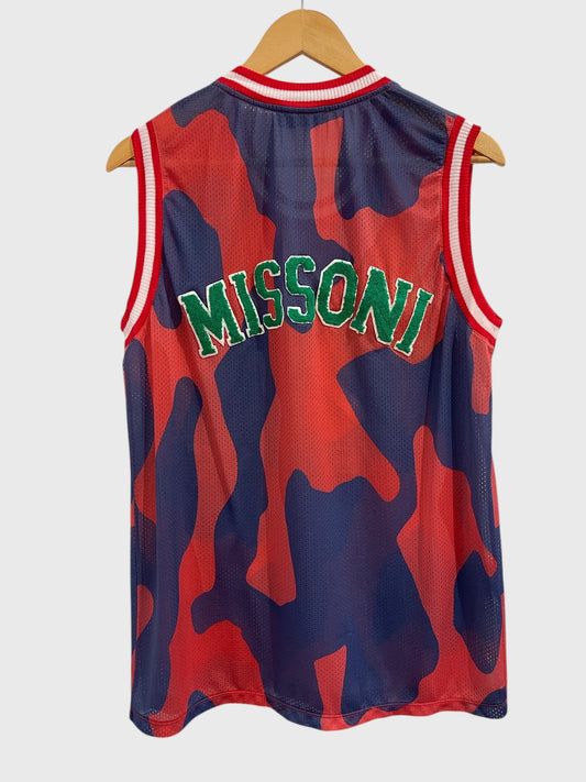 Top Missoni rouge T.M