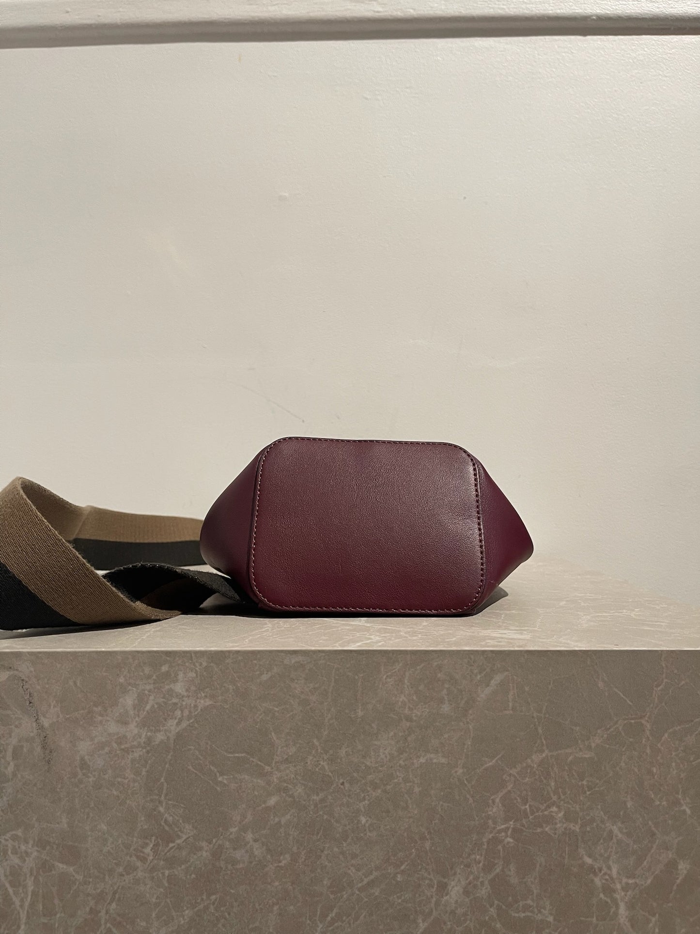 Sac Fendi Guitar bordeaux