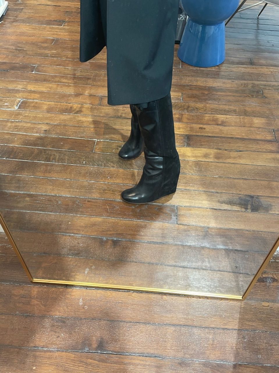 Bottes Celine noires T.37,5