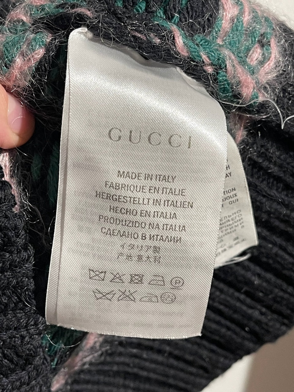 Pull Gucci vert T.M