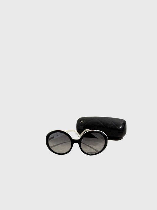 Lunettes de soleil Chanel noires