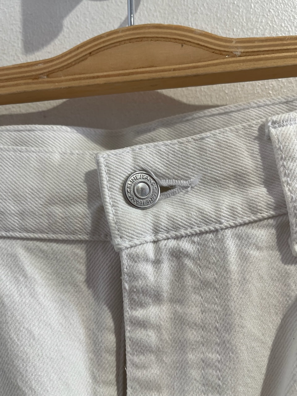 Jeans Celine blanc T.30