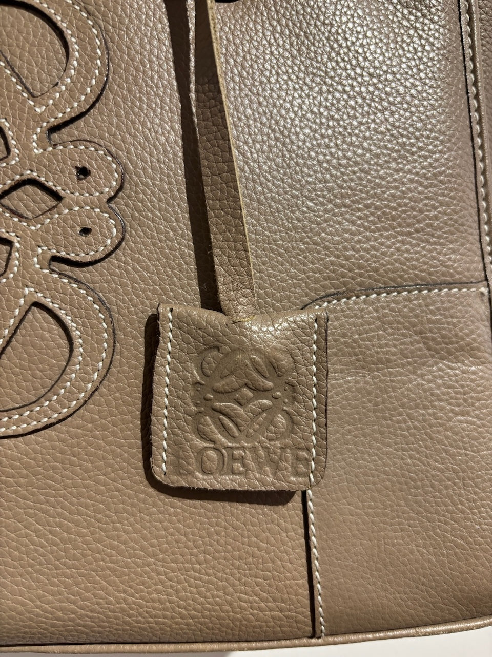 Sac Loewe Amazona beige