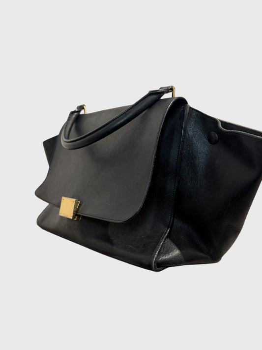 Sac Celine Trapèze noir