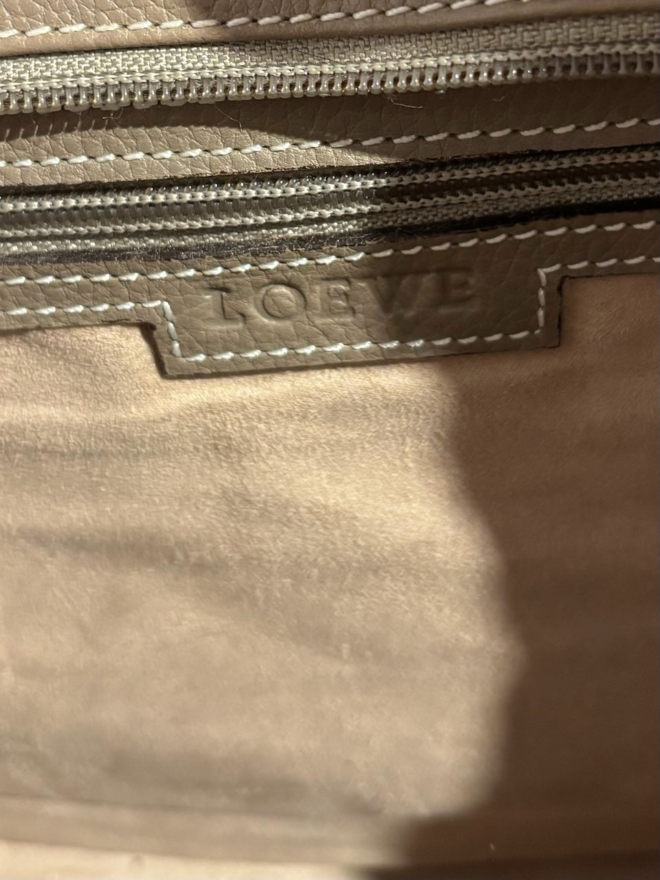 Sac Loewe Amazona beige
