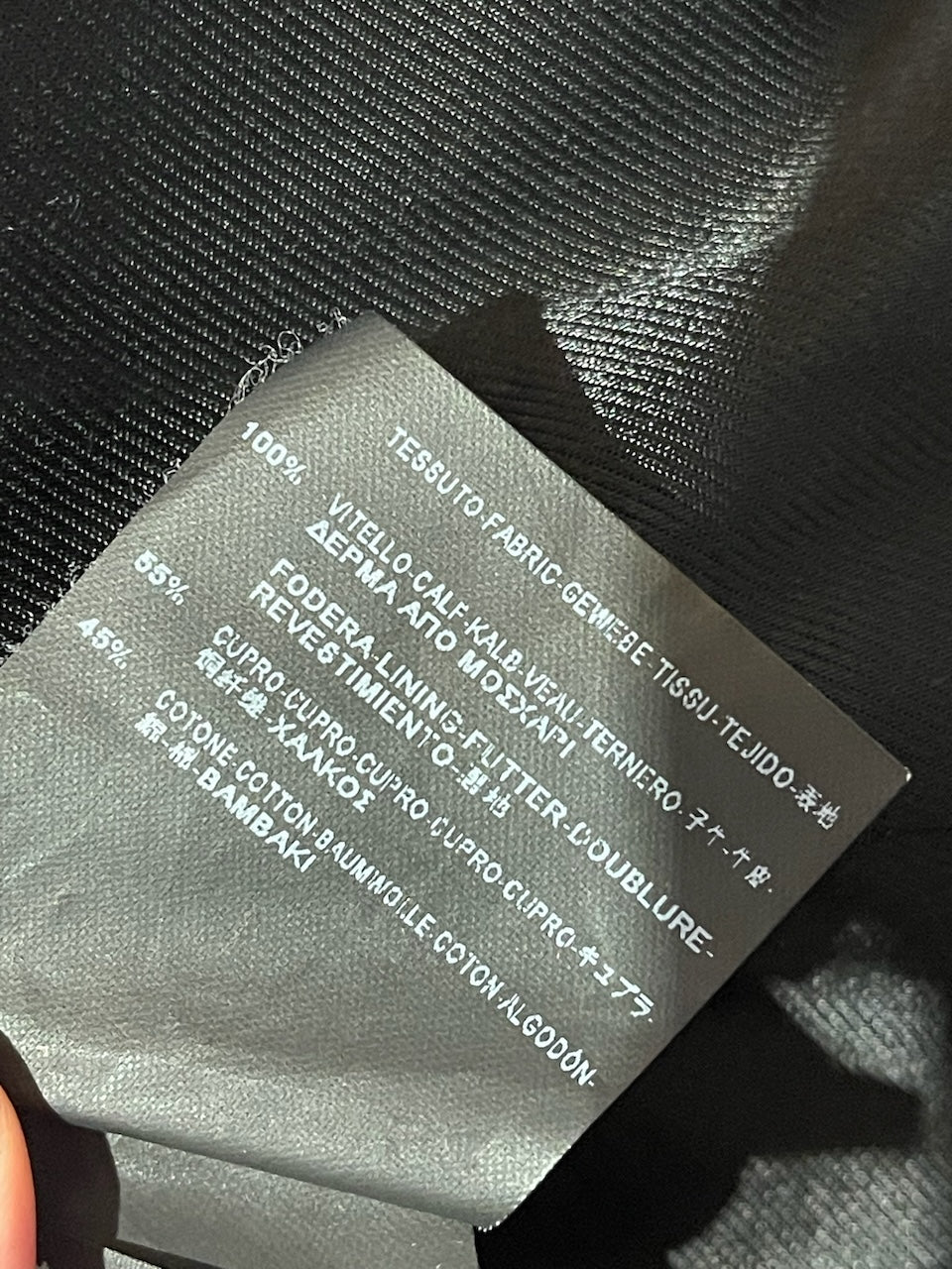 Perfecto Saint Laurent noir T.42