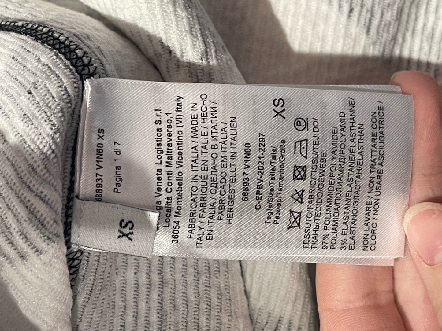 Robe Bottega Venata T.XS NEUVE