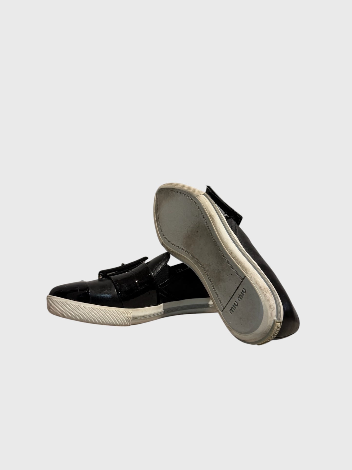 Mocassins Miu Miu noires T.36