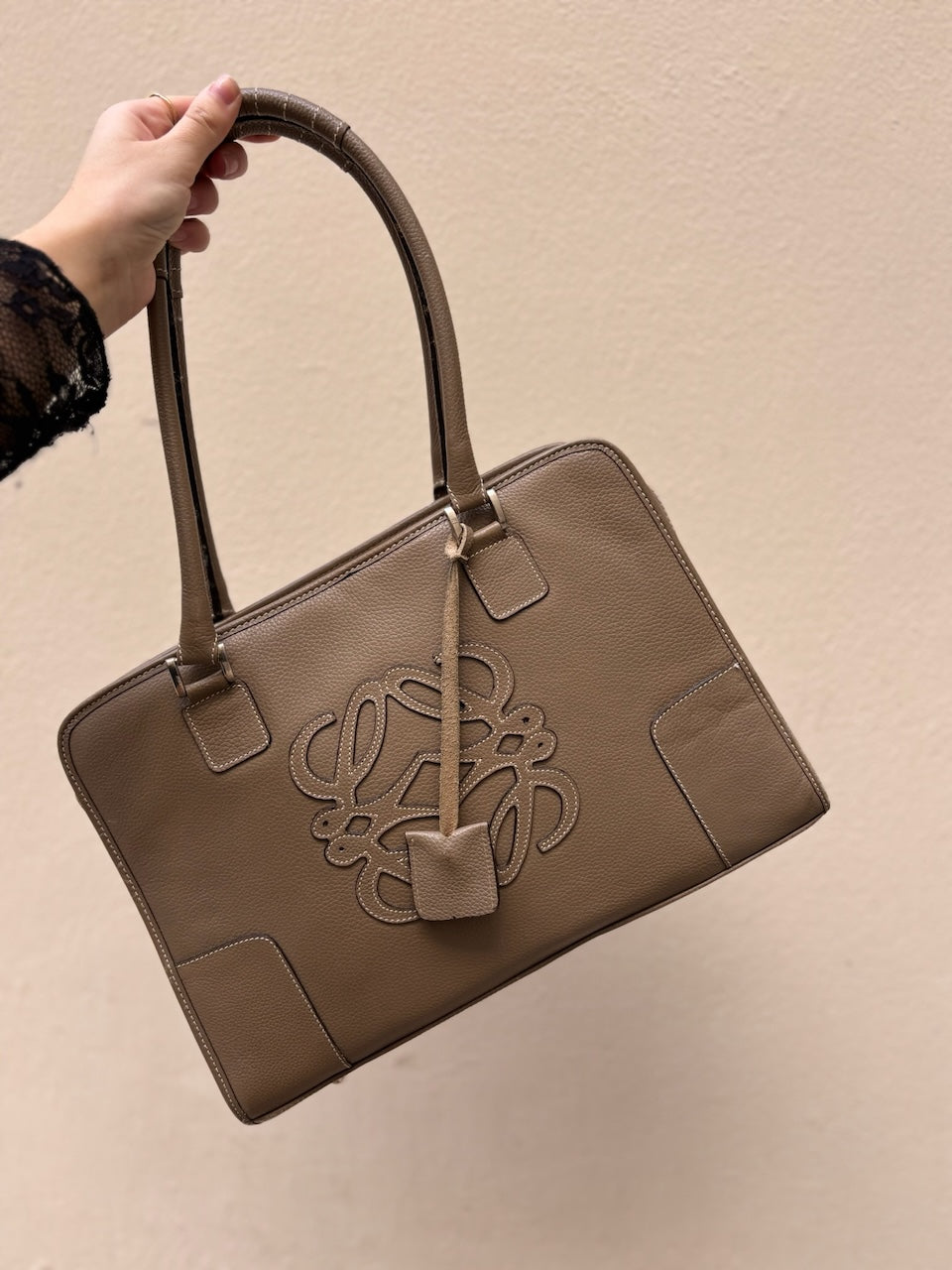 Sac Loewe Amazona beige