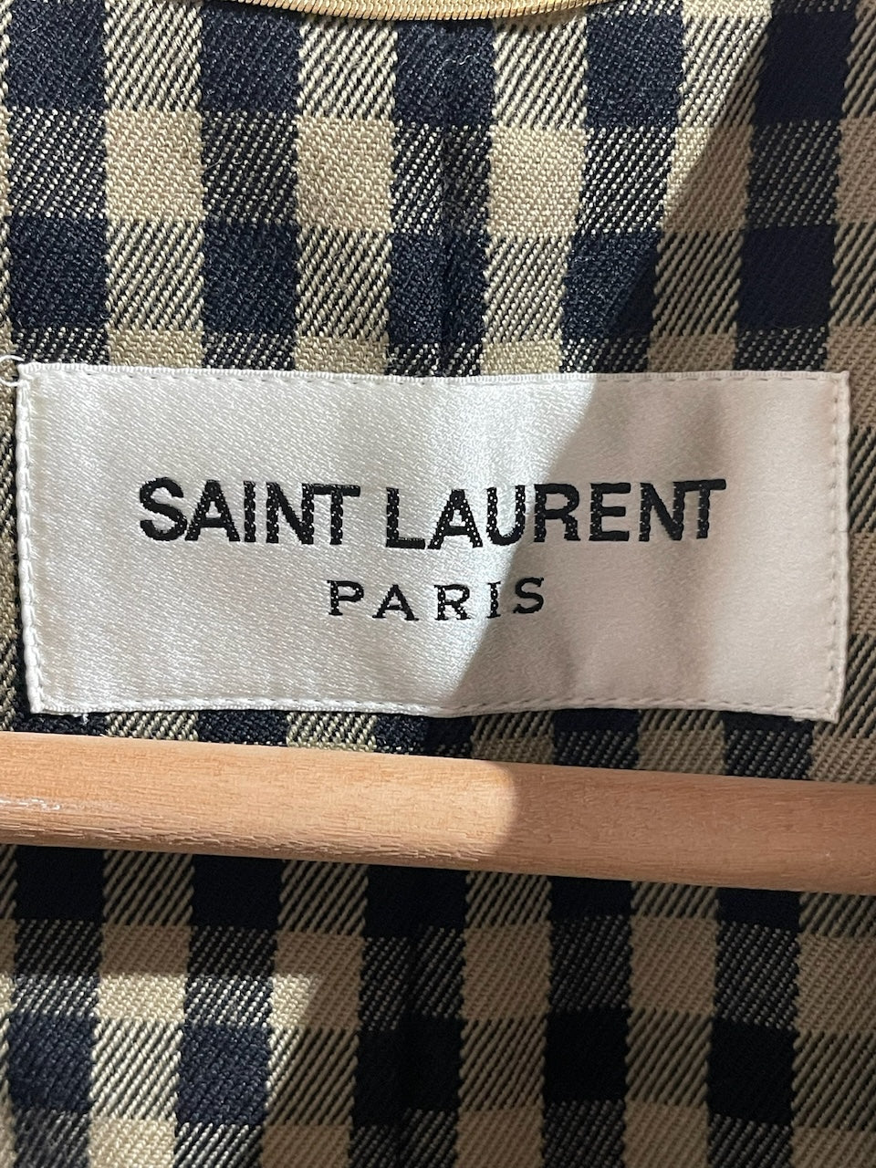 Trench Saint Laurent beige T.40