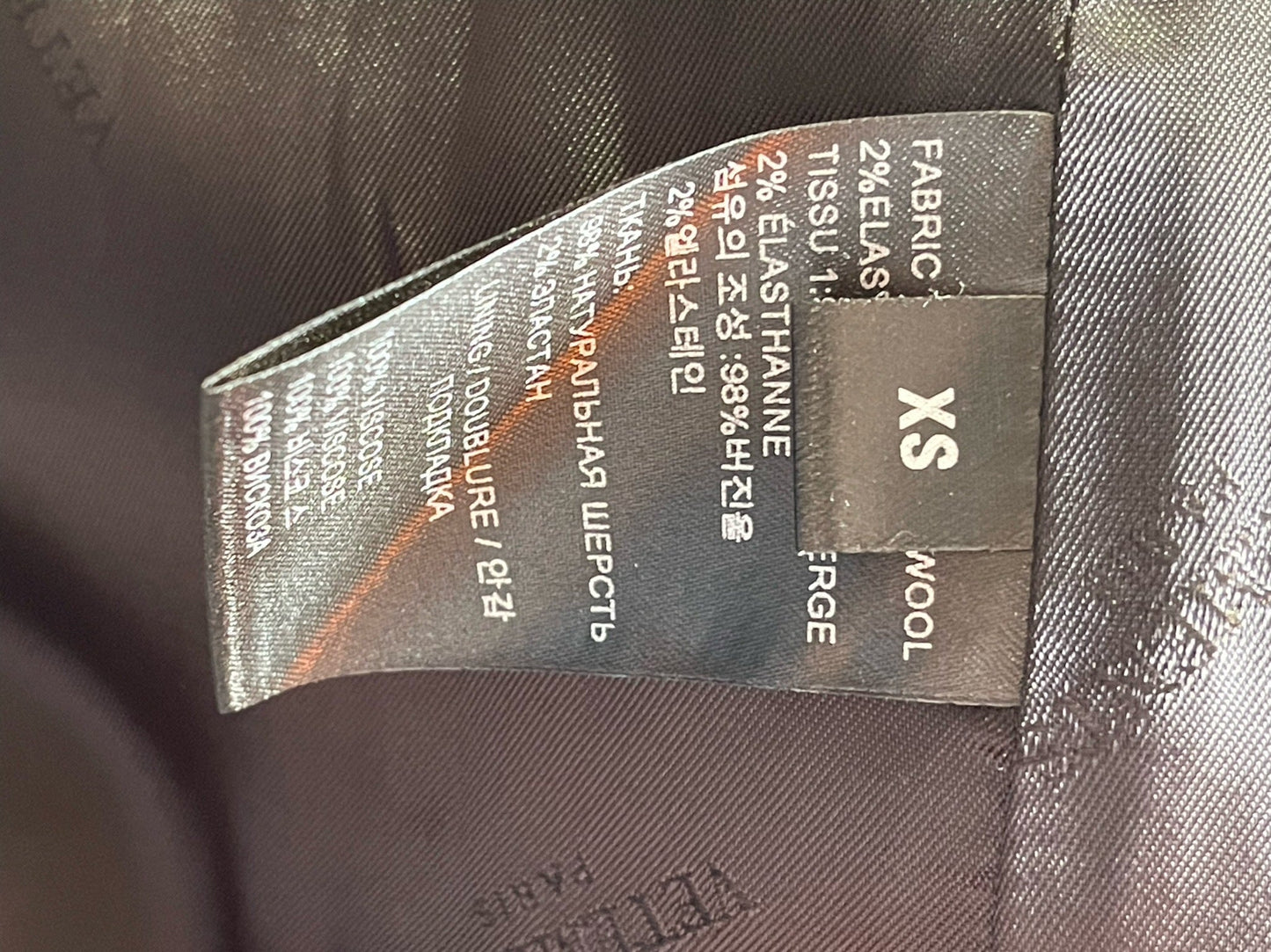 Blazer Vetements gris T.XS