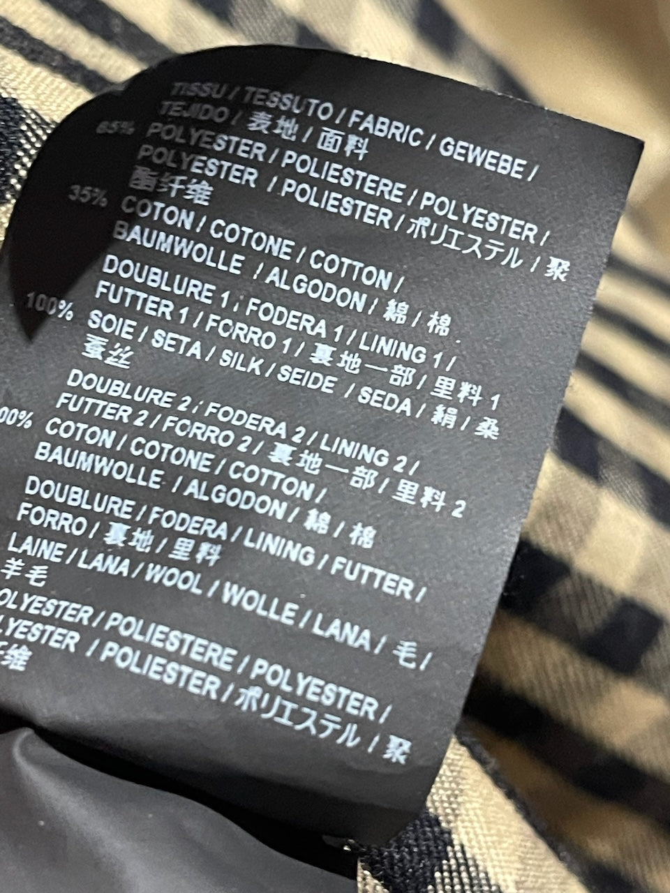 Trench Saint Laurent beige T.40