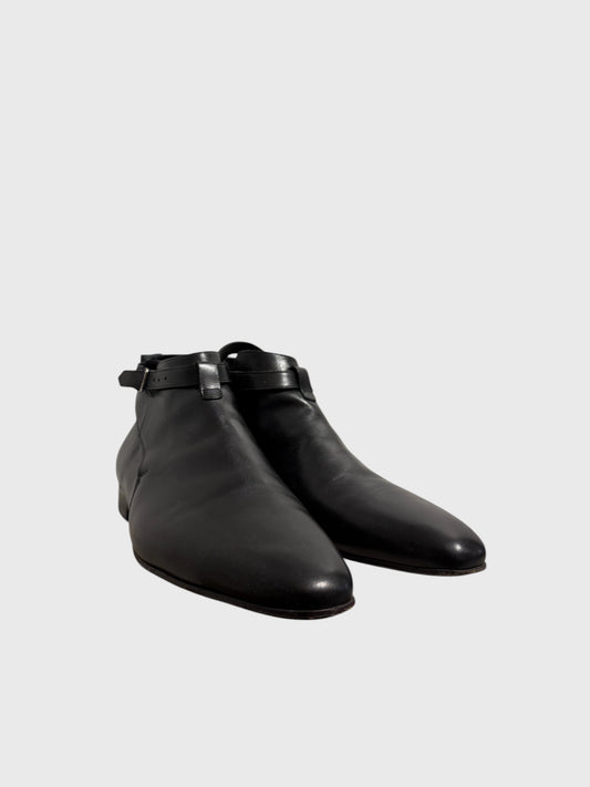 Bottines Saint Laurent noires T.45