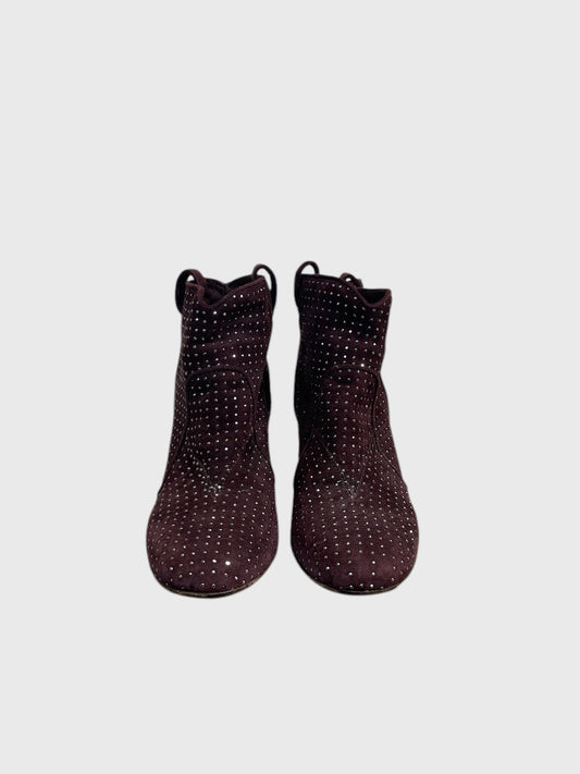 Boots Laurence Dacade violettes T.35