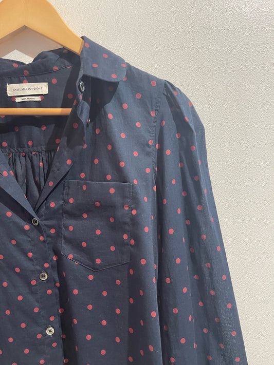 Chemise Isabel Marant à pois T.36
