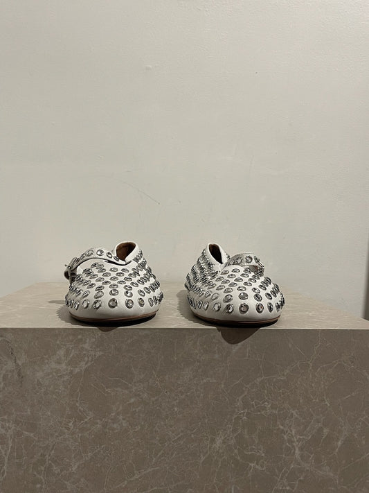 Ballerines Alaia blanches T.40