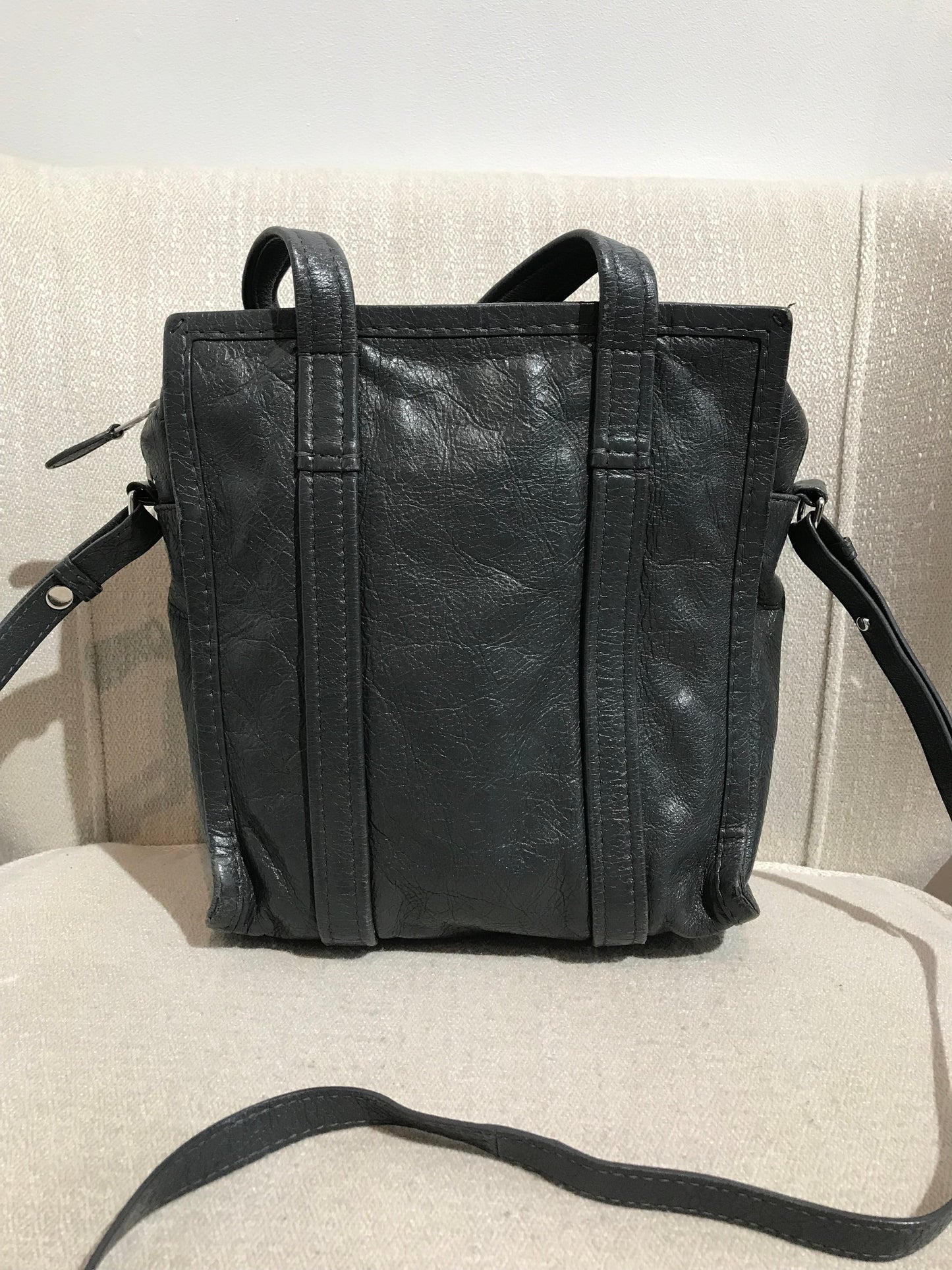 Sac Balenciaga Bazar gris