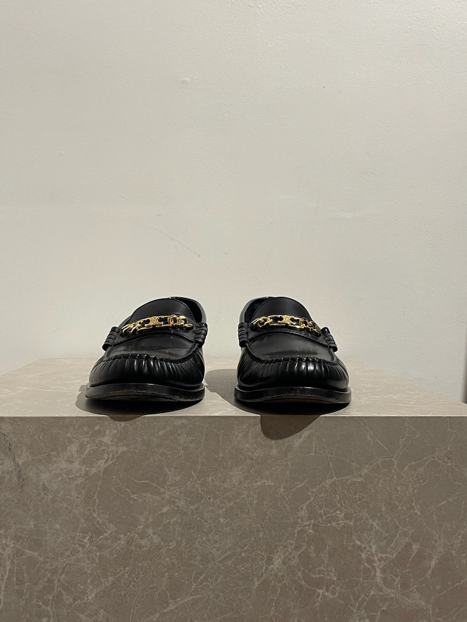 Mocassins Celine noirs T.37,5