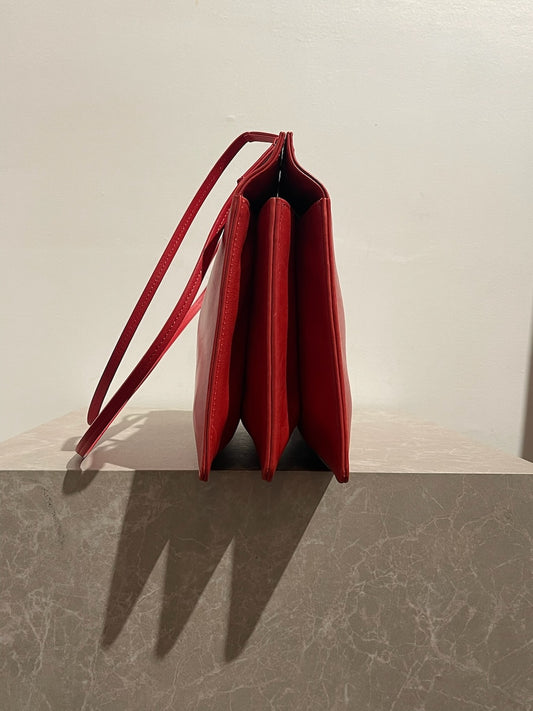 Sac Celine Clasp rouge