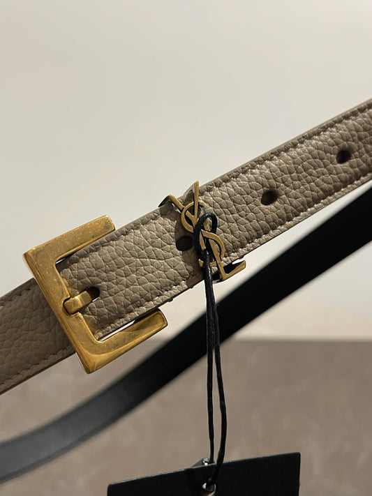 Ceinture Saint Laurent beige T.75