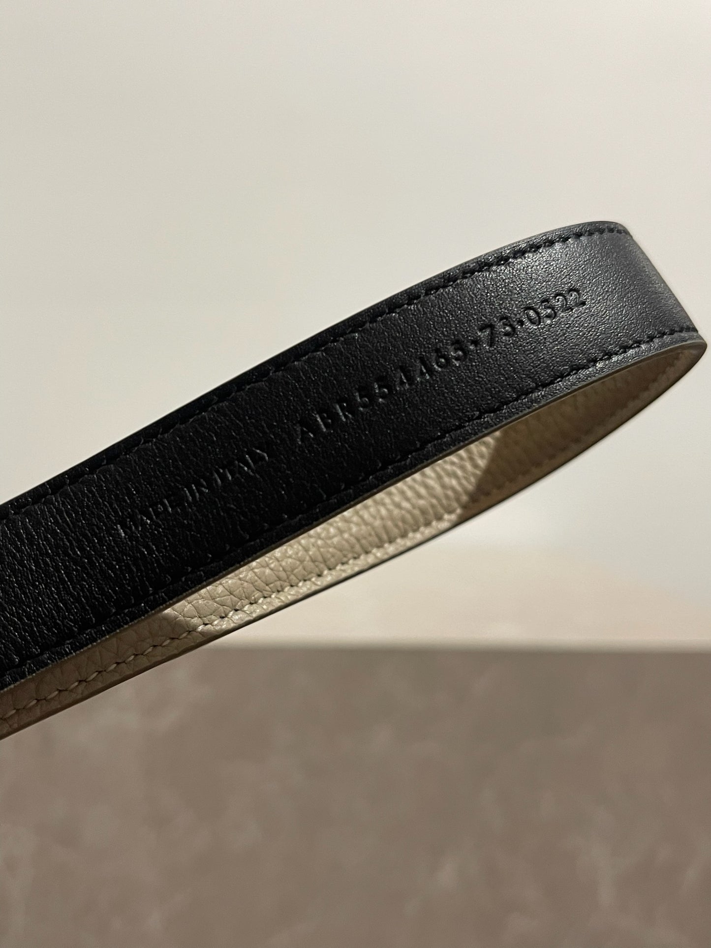 Ceinture Saint Laurent beige T.75