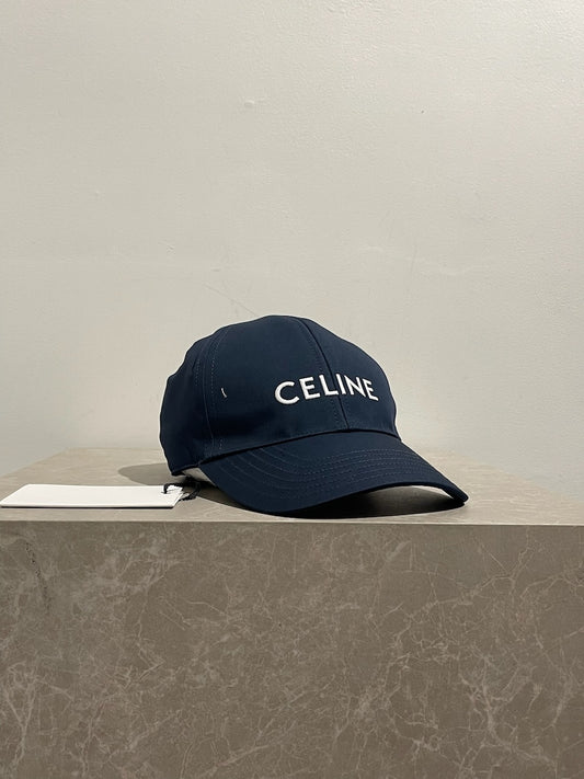 Casquette Celine bleu marine T.M