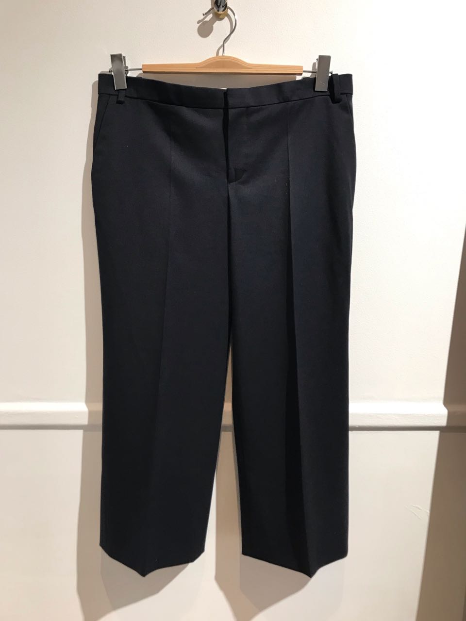 Pantalon Balenciaga bleu marine T.38