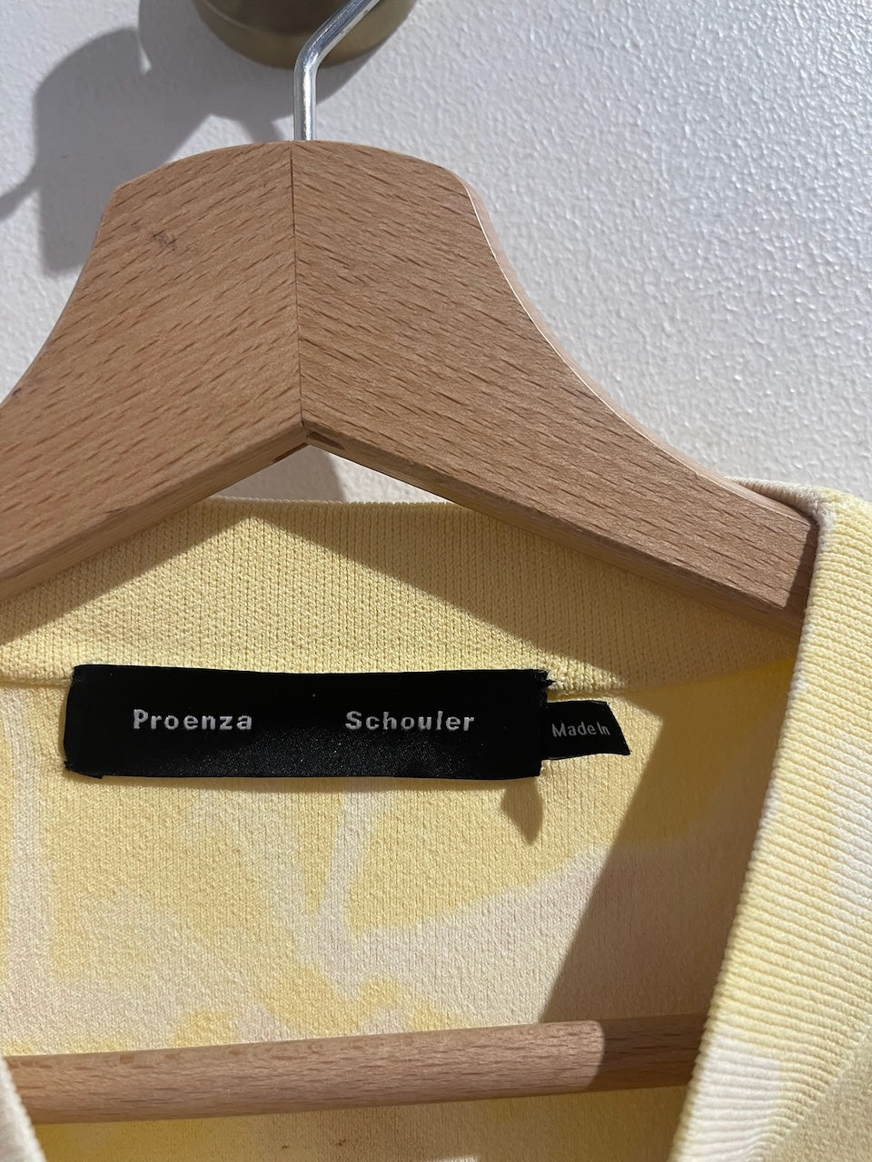 Top Proenza Schouler jaune T.S