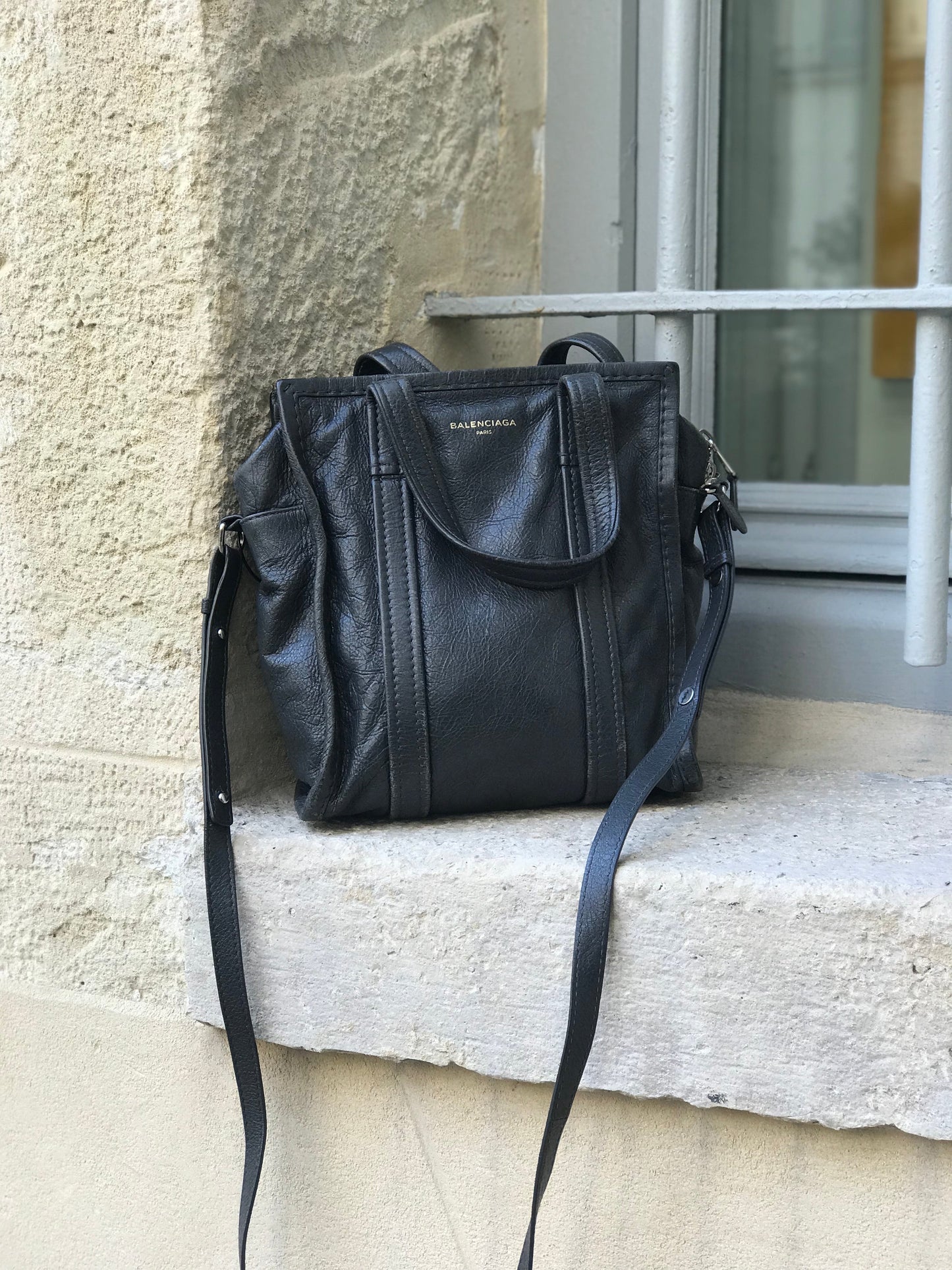 Sac Balenciaga Bazar gris