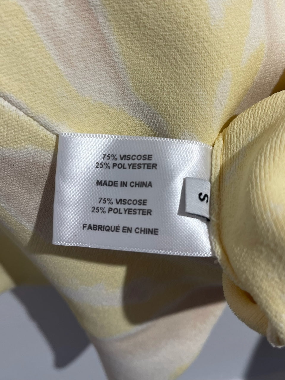 Top Proenza Schouler jaune T.S