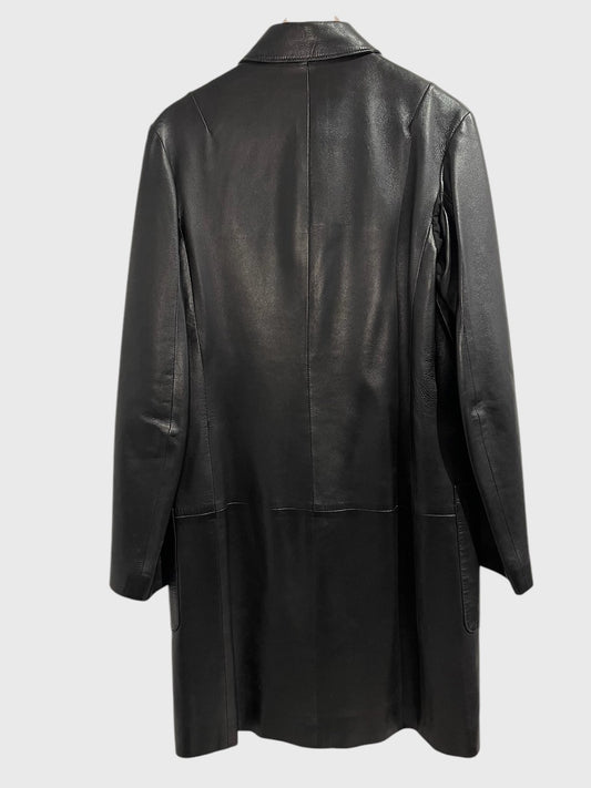 Manteau Ann Demeulemeester noir T.40