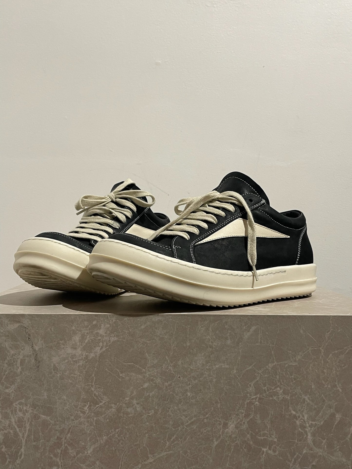 Baskets Rick Owens noir T.40