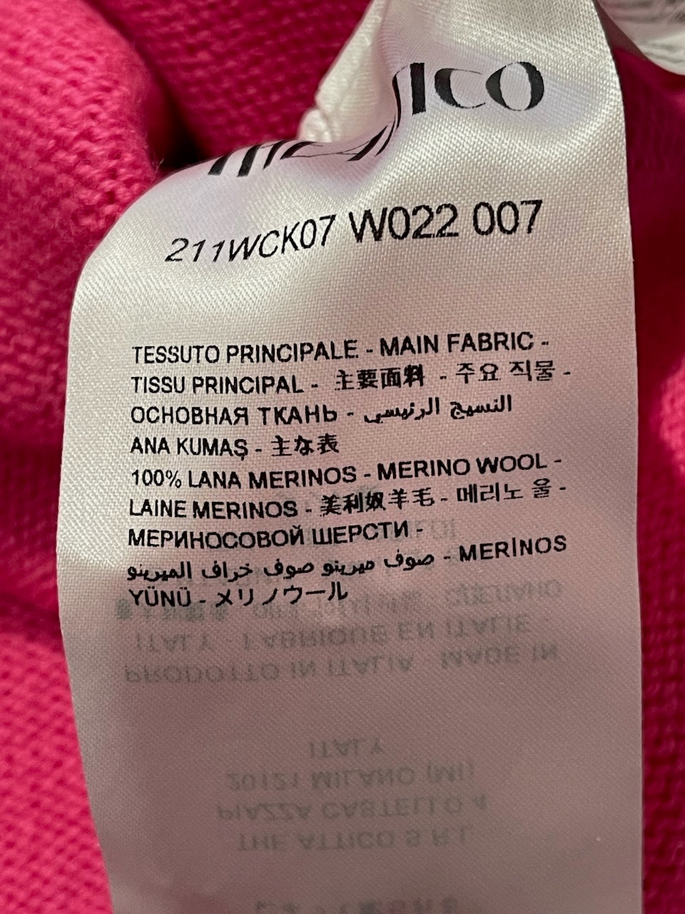Pull The Attico rose T.XXS