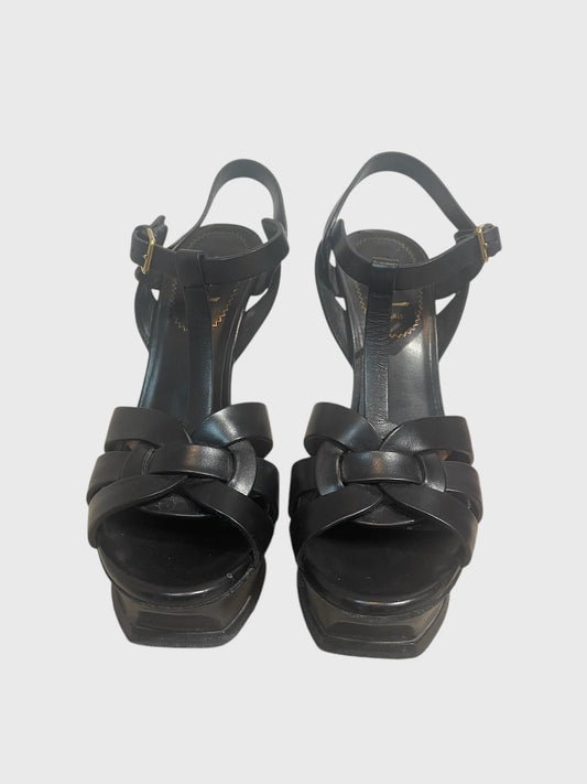 Sandales Yves Saint Laurent Tribute T.36,5