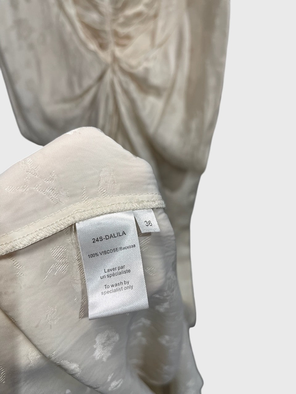 Robe Mes Demoiselles blanche T.36