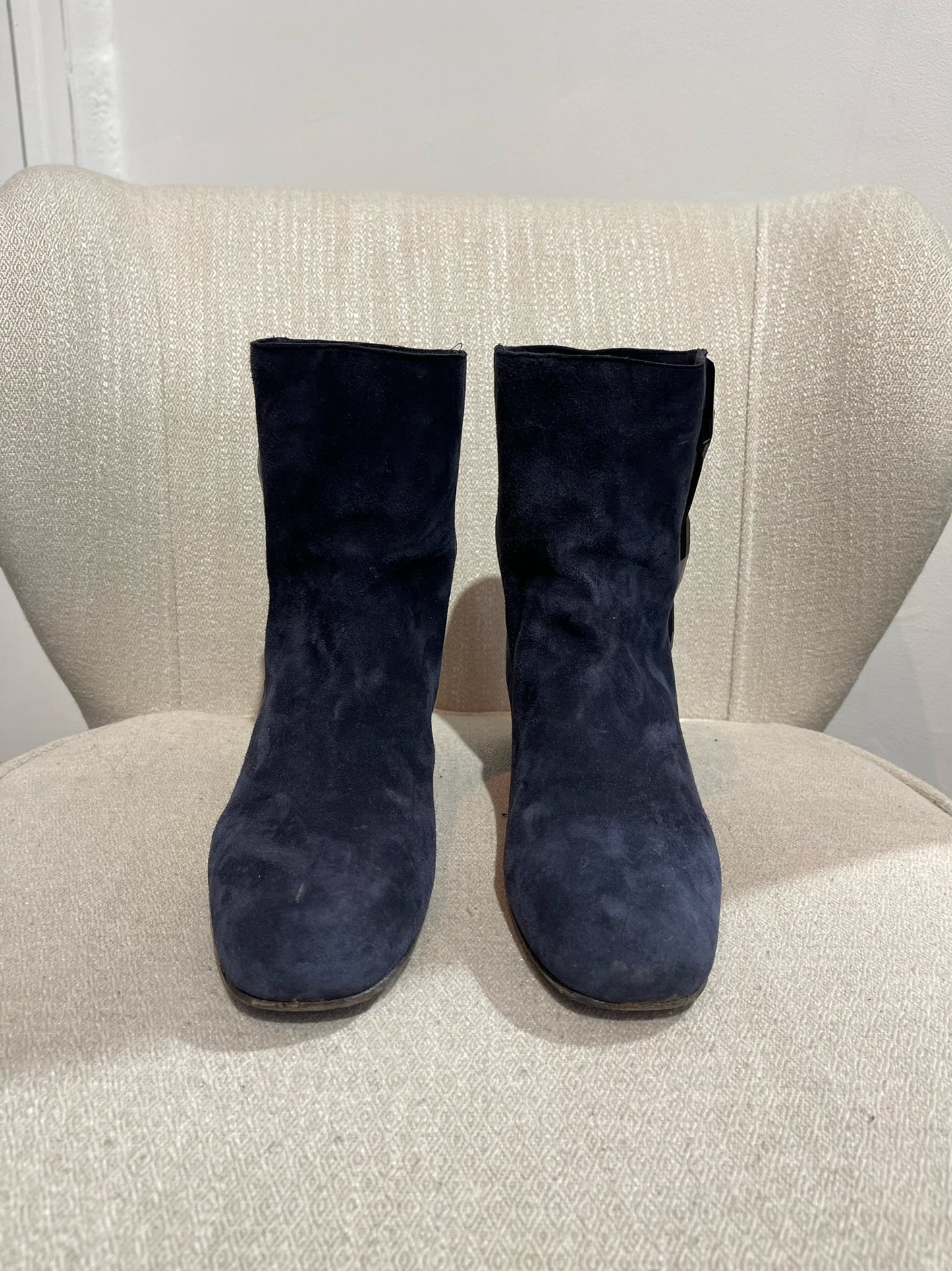 Boots Sartore bleu marine T.38