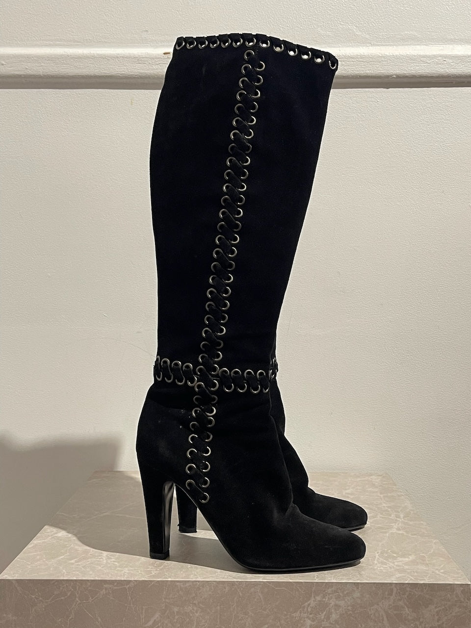 Bottes Prada noires T.35
