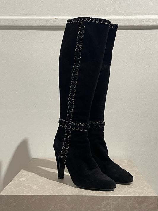 Bottes Prada noires T.35
