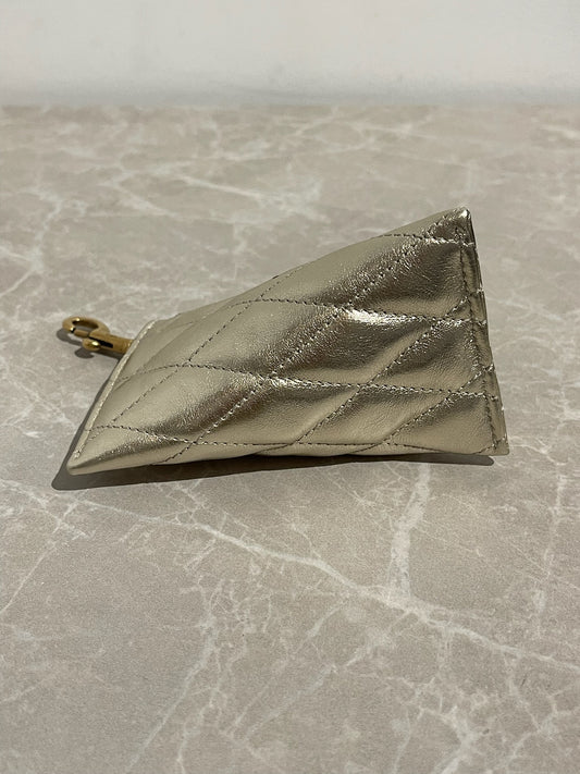 Porte-monnaie Saint Laurent doré