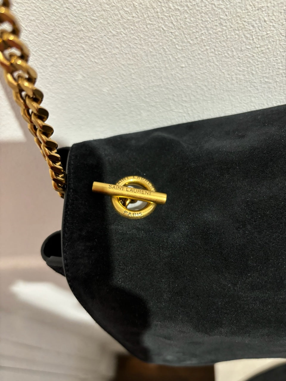 Sac Saint Laurent Kate noir réversible
