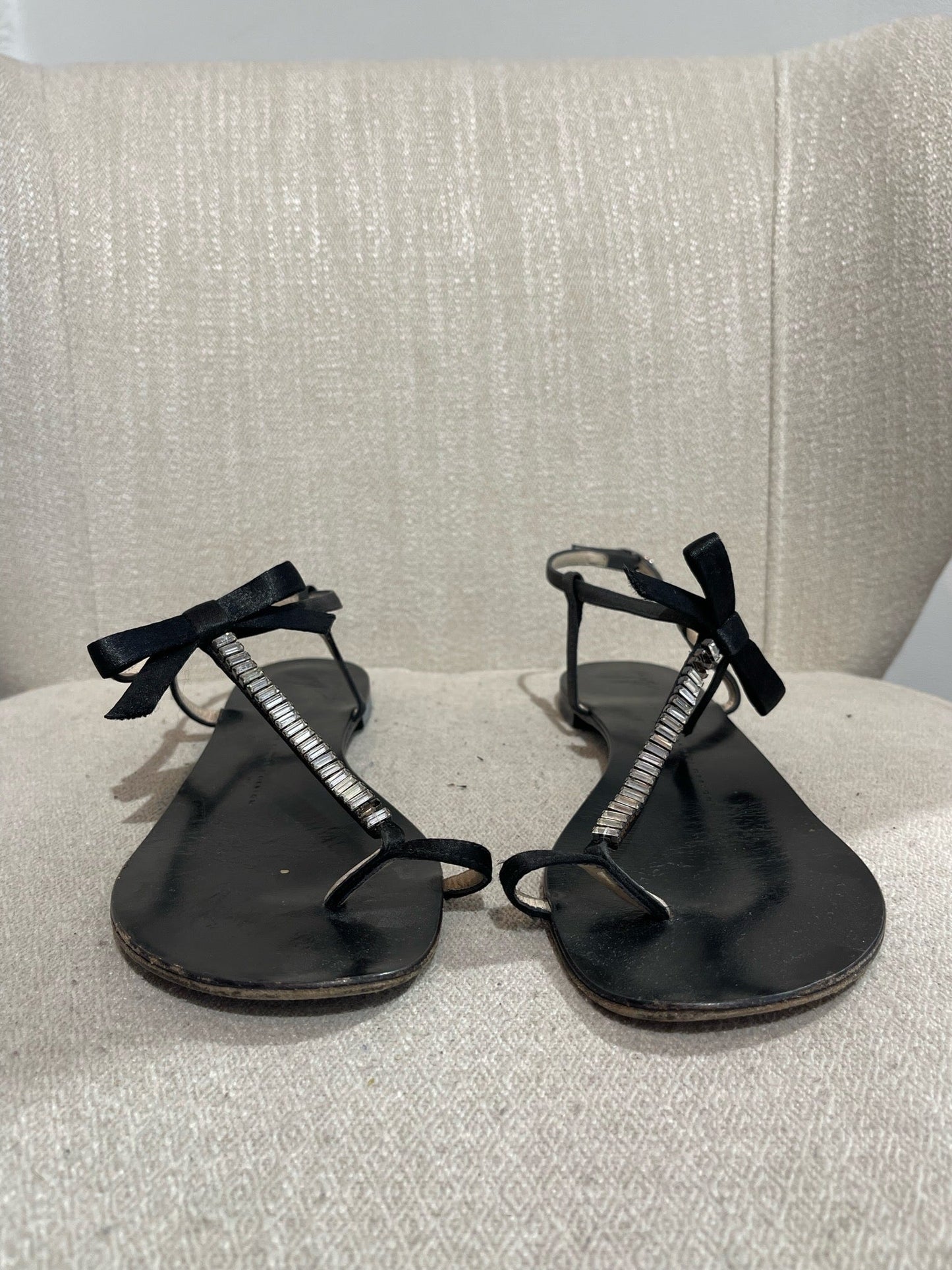 Sandales Giuseppe Zanotti noires T.38,5
