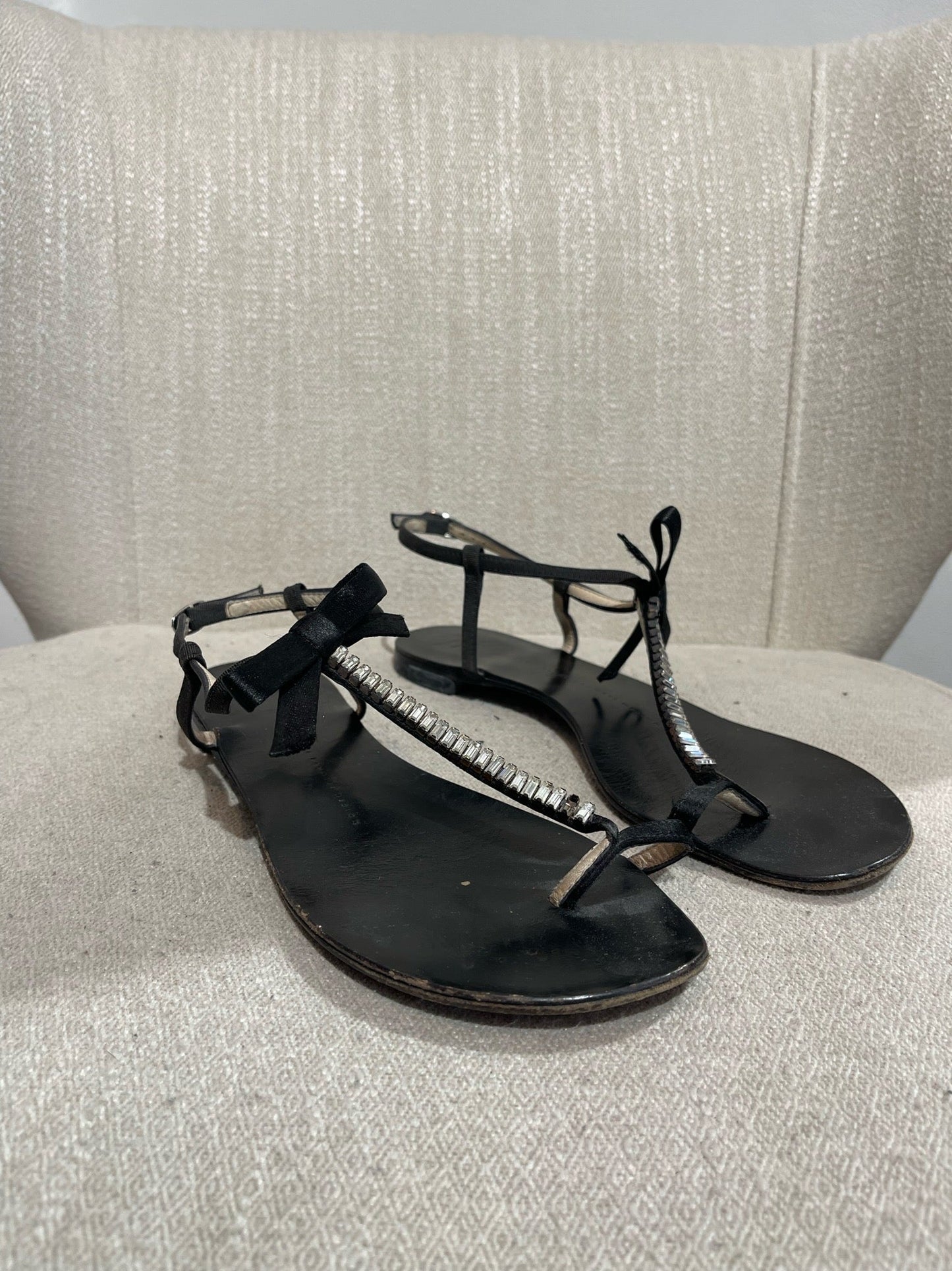Sandales Giuseppe Zanotti noires T.38,5