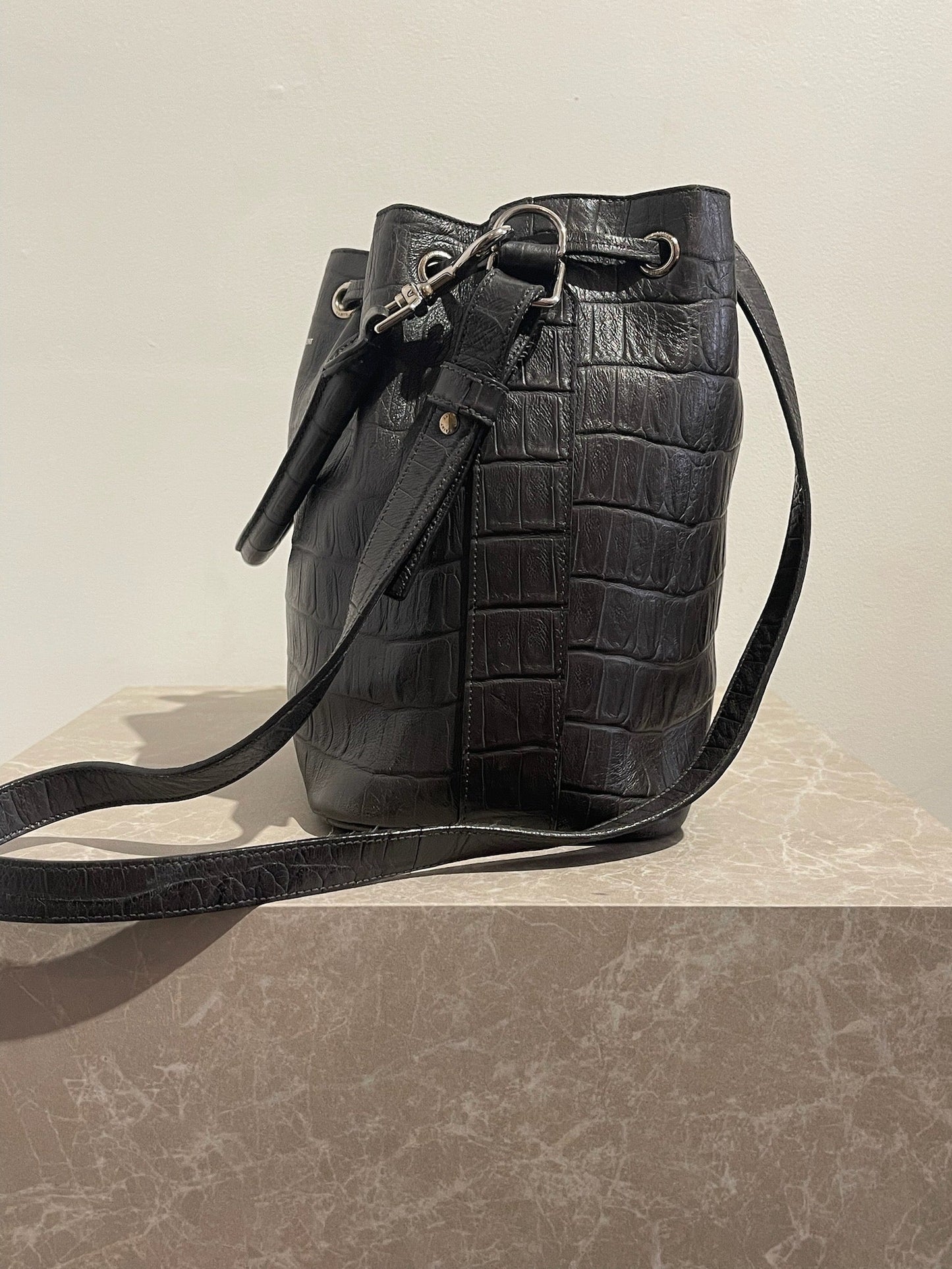 Sac Saint Laurent Emmanuelle gris