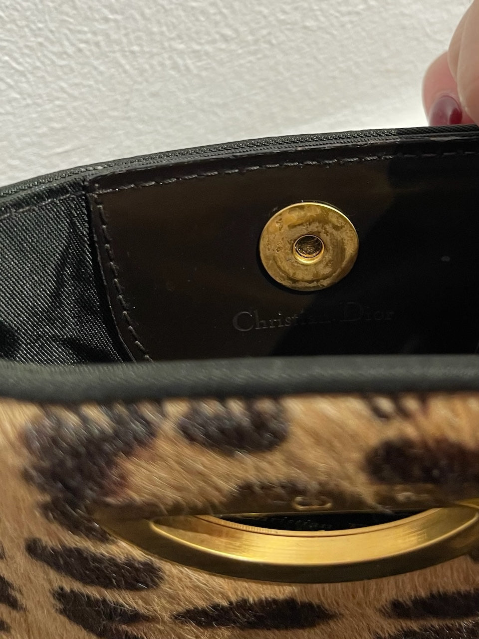 Sac Dior léopard