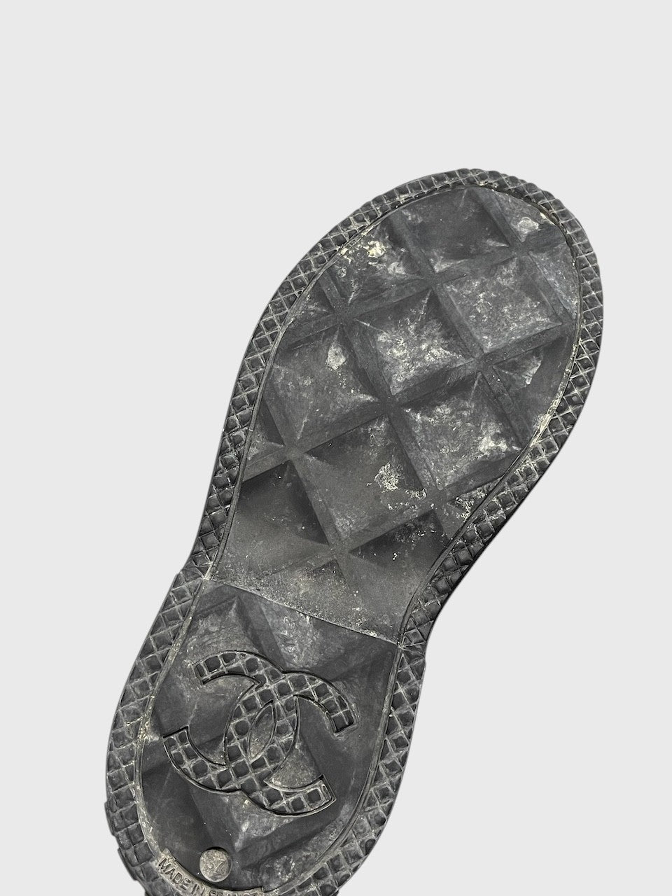 Bottes de pluie Chanel T.37