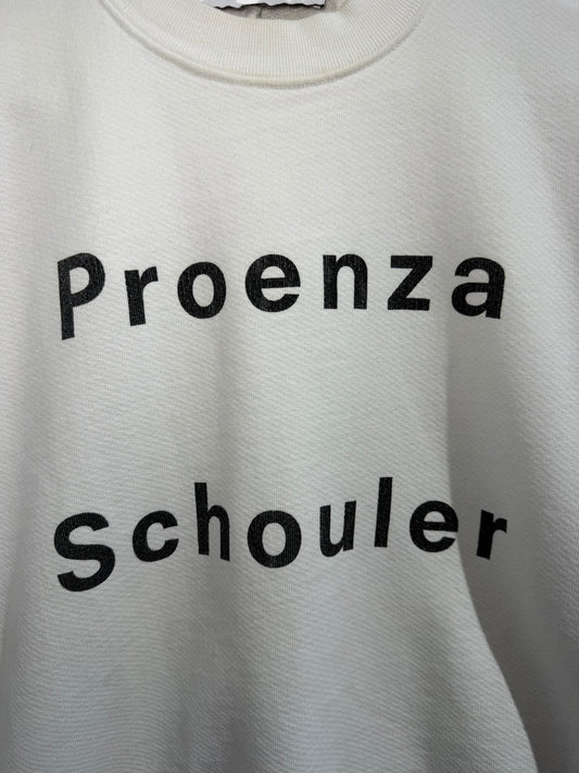 Sweat Proenza Schouler blanc T.XS
