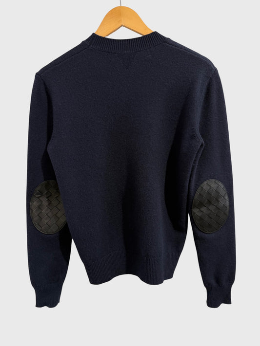 Pull Bottega Veneta bleu marine T.XS