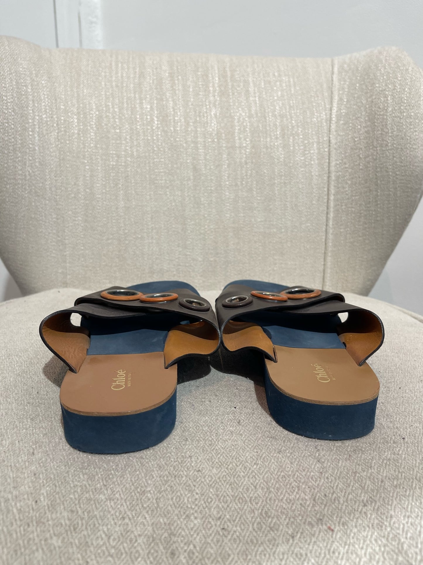 Sandales Chloé marron T.38