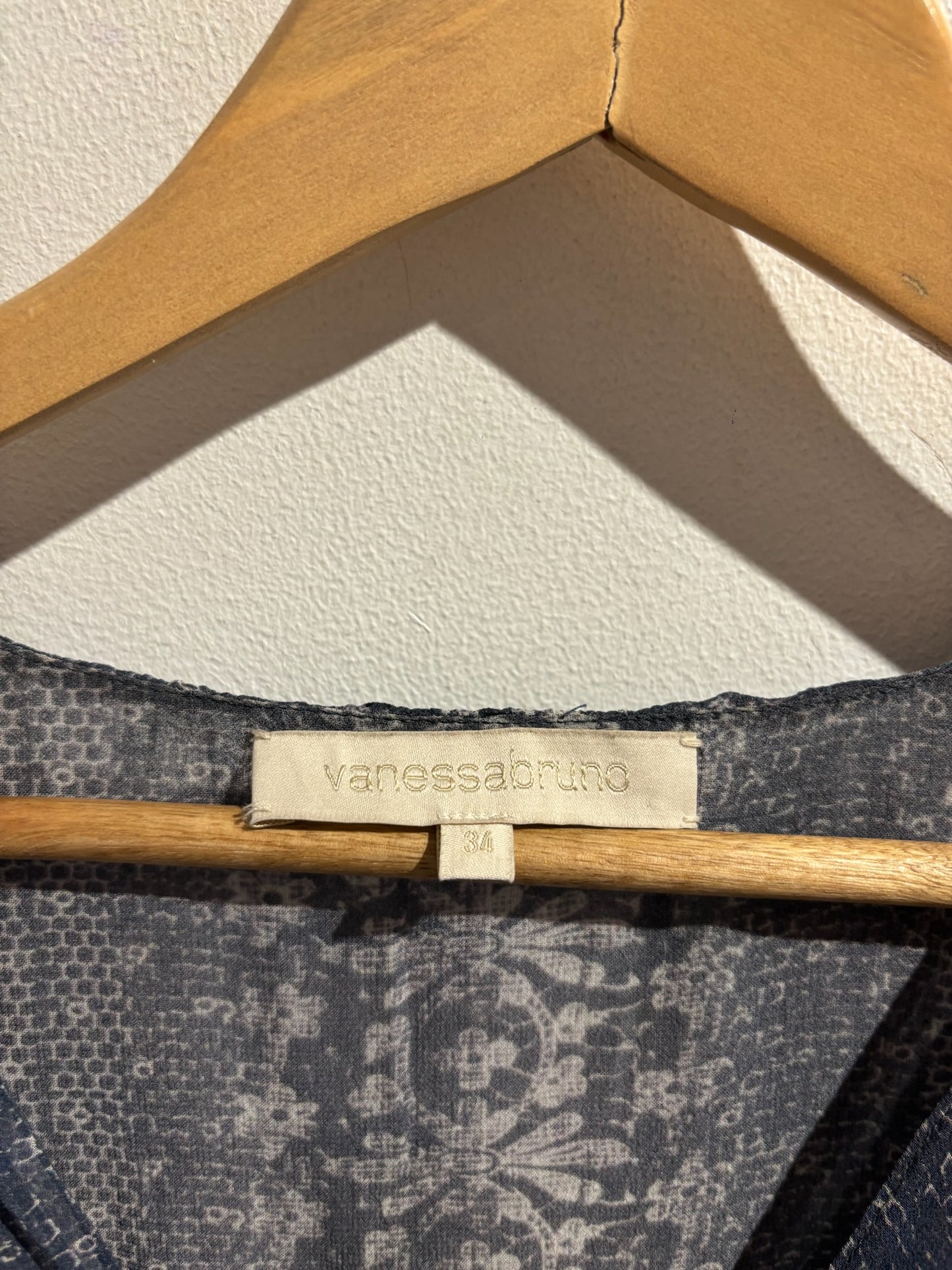 Robe Vanessa Bruno bleue T.34