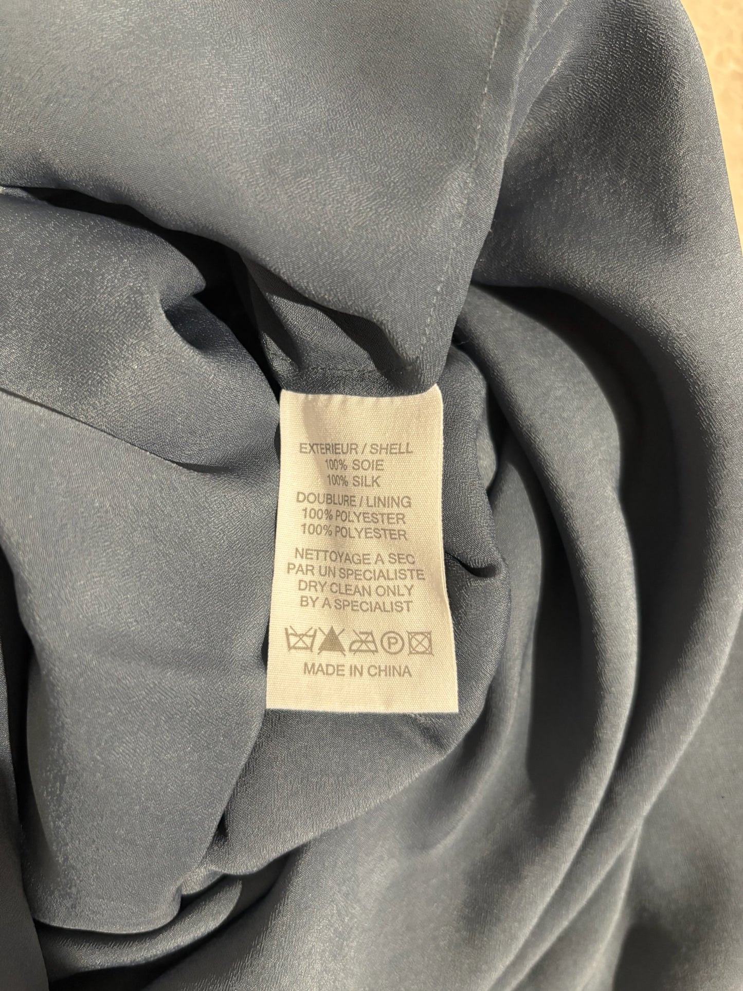 Robe Vanessa Bruno bleue T.34